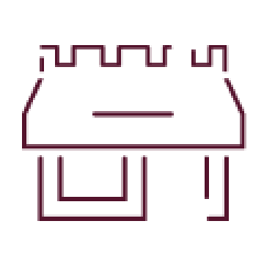 متر مربع مساحة المطاعم والمحلات التجاربة