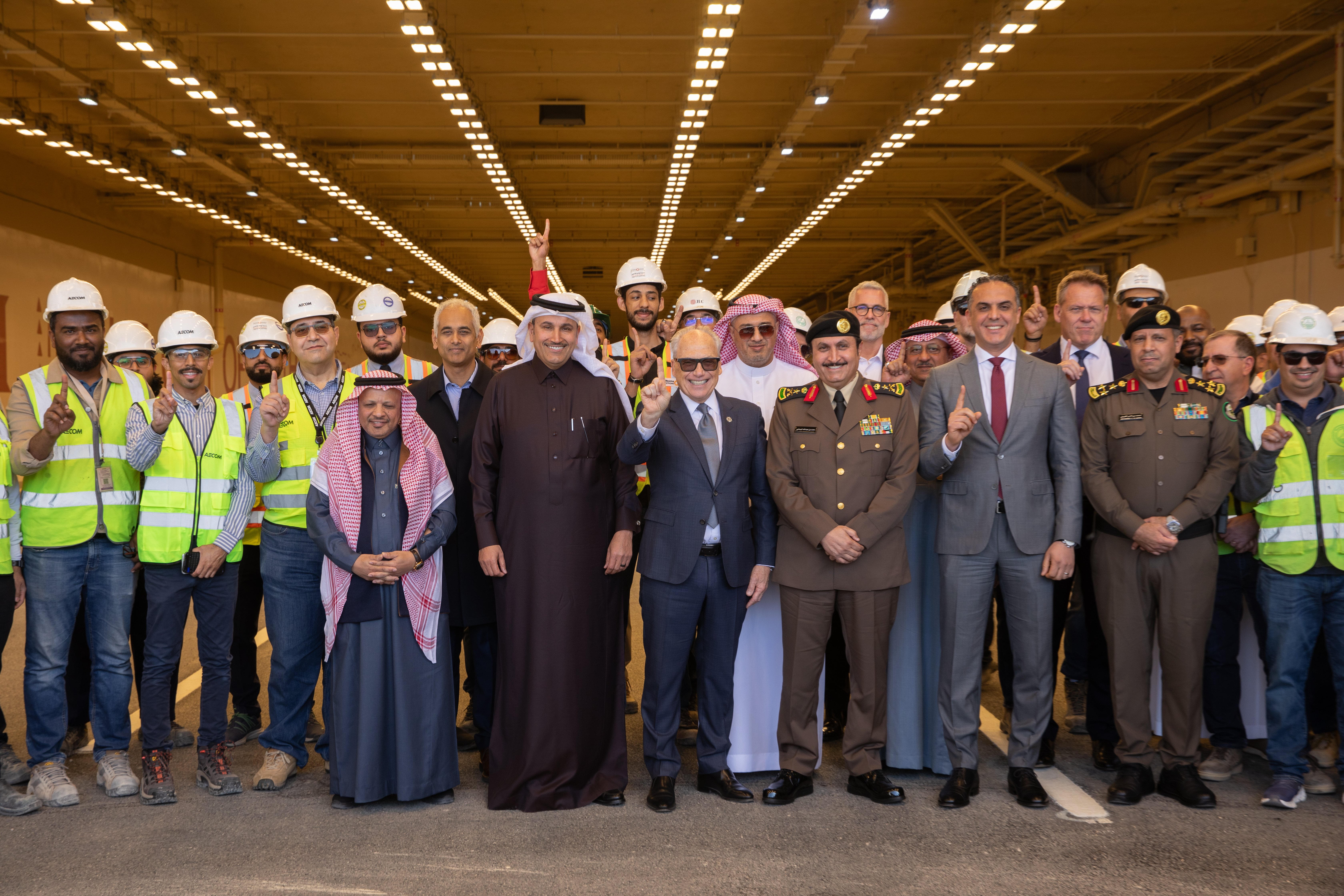 شركة الدرعية تعلن عن اكتمال أعمال البنية التحتية للطريق الدائري الغربي