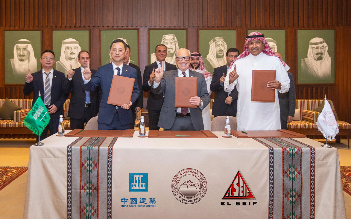 شركة الدرعية تعلن عن عقد بناء قياسي يتجاوز 2 مليار لتطوير المنطقة الشمالية متعددة الاستخدامات