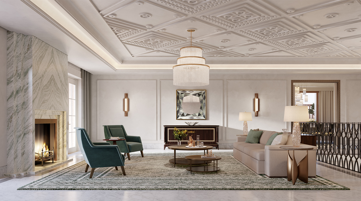 تصاميم داخلية آسرة