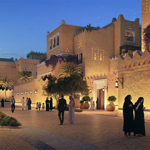 في الدرعية، تتناغم حواسك في رحلة تأخذك بتفاصيلها عبر الزمن، حيث التراث والأصالة. مساكن كورنثيا الدرعية هي مجموعة مؤلفة من عشرة مساكن استثنائية خاصة بالكامل، مصممة بدقة ومبنية بالطابع النجدي الأصيل.